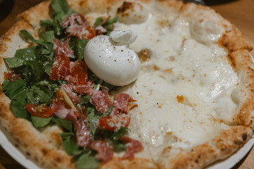 Photo of pizza on the table 