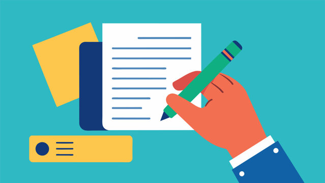 A workers hand holds a pen as they write notes on a printed handout from a digital literacy workshop.