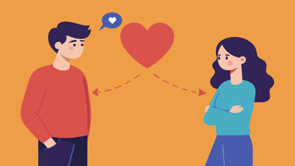 A young adult who consistently avoids discussing their feelings or emotions with their significant other creating a distance in the