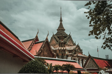 Naklejka premium temple city
