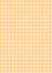 オレンジチェックのテクスチャ