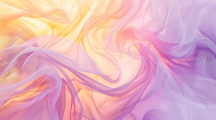 abstract silk background in light orange and light purple gradient