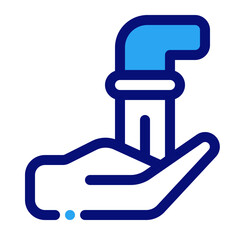 Washing Hand Mixed Icon