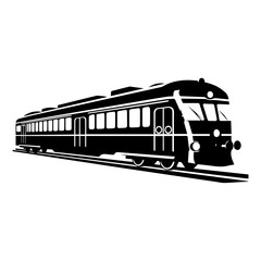 Illustration of a sketch of train