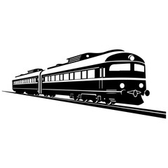 Illustration of a sketch of train