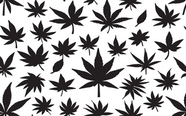 black and white seamless pattern