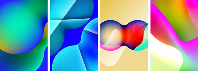 Abstract colors. Abstract backgrounds for wallpaper, business card, cover, poster, banner, brochure, header, website