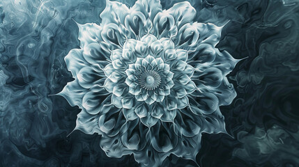 Serenity Circle: Perfectly Sharp Mandala for Relaxation
