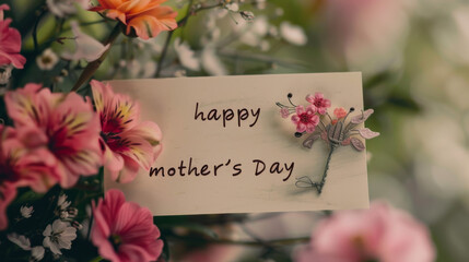 Crystal-Clear Love: Super Sharp Mother's Day Greeting
