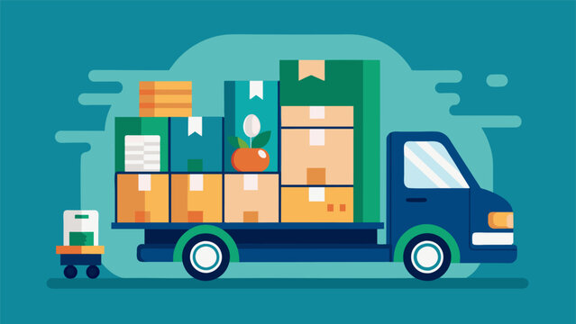 The sixth image depicts a delivery truck loaded with products with a caption that emphasizes the advantages of reshoring for reduced