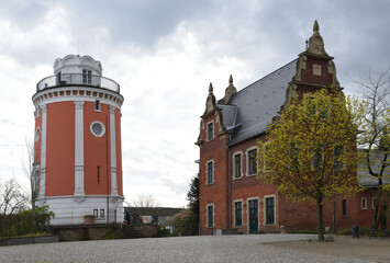 elisenturm und gartenhaus in wuppertal, nrw, deutschland