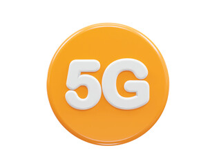 5g icon rendering 3d illustration element