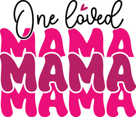 Retro Mother's Day SVG Design