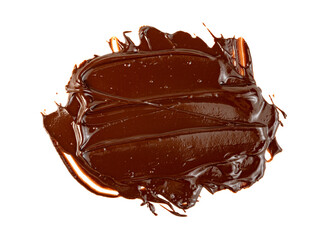 Chocolate spread isolated