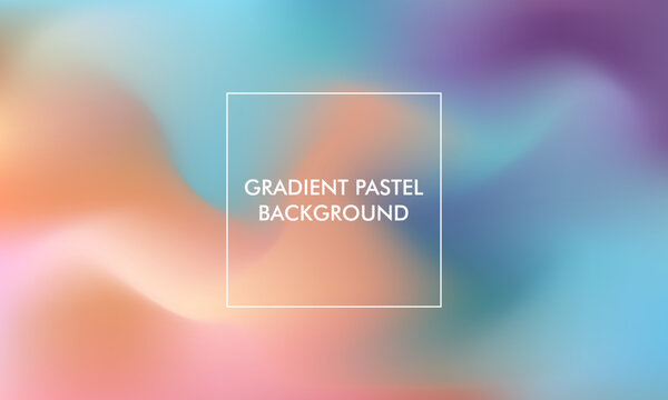 pastel gradient abstract background with colorful color
