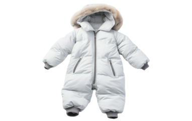 Cozy Kids Snow Suit Isolated on Transparent Background