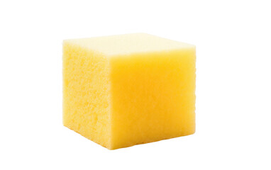 Dishwashing Sponge Isolated on Transparent Background