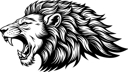 Obraz premium lion head
