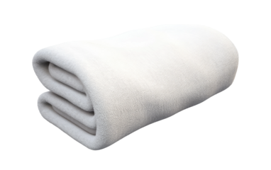 Absorbent Bath Towel Isolated on Transparent Background