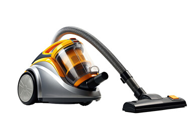 Compact Handheld Vacuum Isolated on Transparent Background