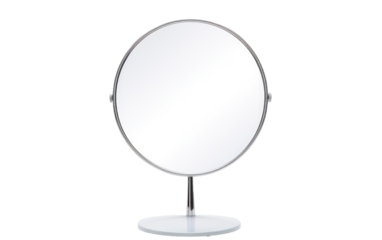 LED Lighted Makeup Mirror Isolated on Transparent Background