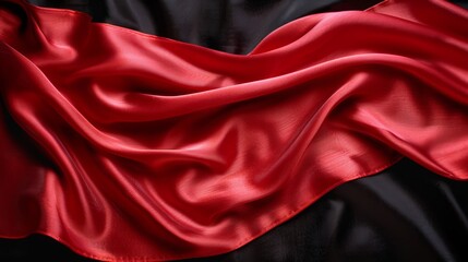 orange silk fabric background, material