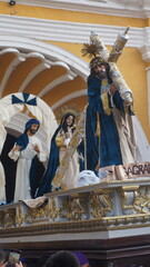Procession of Jesus Nazareno del Silencio. Holy Week in Antigua Guatemala