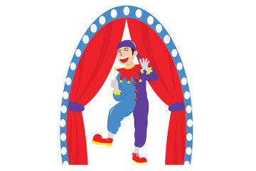 April Fools Flat Design Illustration