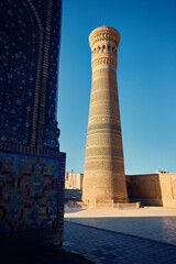 Kalyan minaret in Bukhara, Uzbekistan