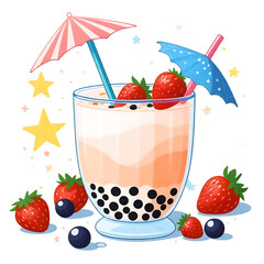 Summer Clipart PNG ai generated