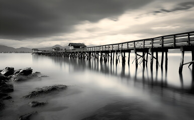 bridge over the river