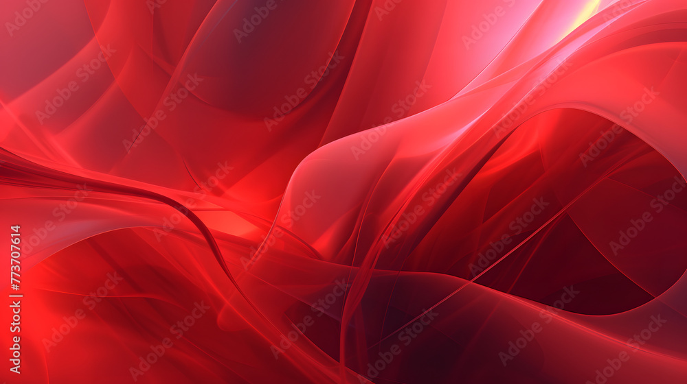 Poster digital red flame wave curve abstract graphic poster web page ppt background