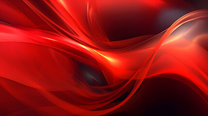 Digital red flame wave curve abstract graphic poster web page PPT background