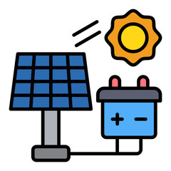 Solar Panel Icon