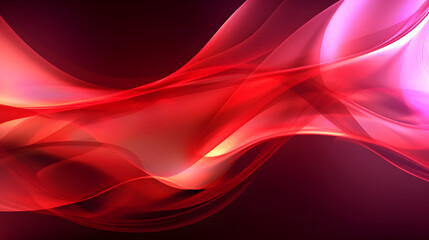 Digital red flame wave curve abstract graphic poster web page PPT background