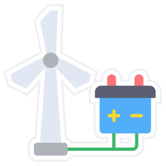Wind Energy Icon