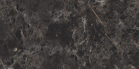 Black marble stone texture, digital tile surface