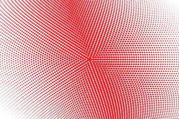 Purple red polka dot pop art halftone pattern
