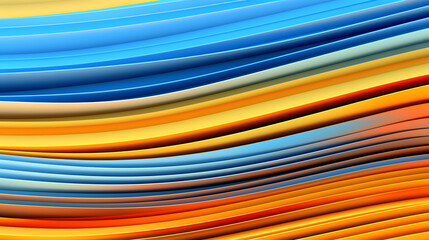 Technology blue and orange geometric stripe stitching scene abstract graphic poster web page PPT background