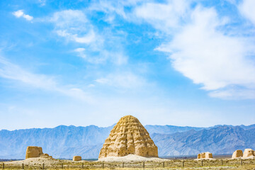 Yinchuan City, Ningxia Hui Autonomous Region - Xixia Mausoleum National Archaeological Park Site