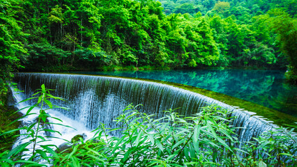 Libo County, Guizhou Province-Xiaoqikong Scenic Area