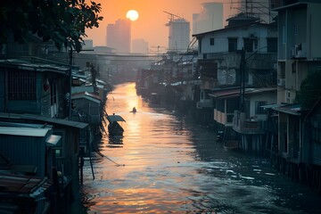 river canal thailand