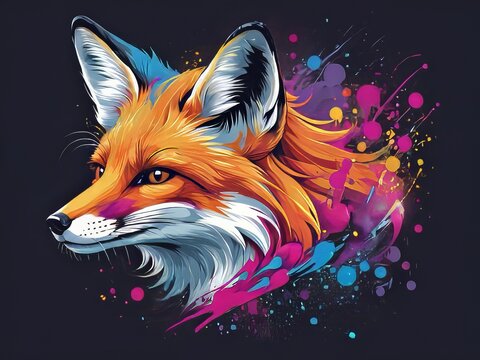 vector, ilustraci&oacute;n zorro