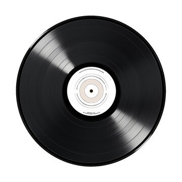 recommend clip art: 
                    A sleek vector sticker of a vinyl record, symbolizing music and nostalgia on a transparent background