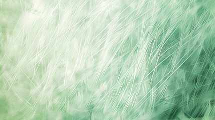 Obraz premium flat illustration of abstract light green background in pastel shade with thin, white lines