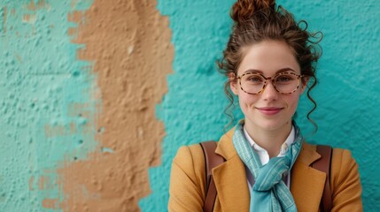 Obraz premium Happy teachers day. a singular tribute to the dedicated educators shaping minds, inspiring hearts, and empowering generations with knowledge and wisdom