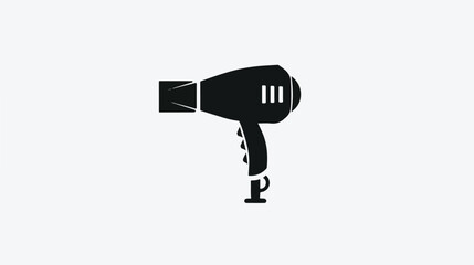 Hairdryer icon isolated sign symbol vector illustration