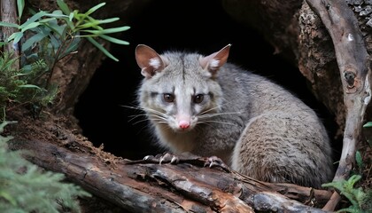 A Possum In A Lynxs Den