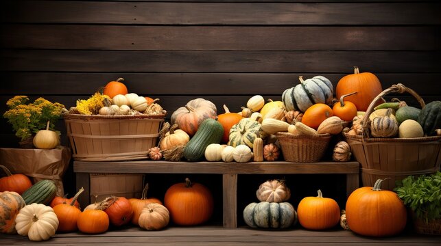 pumpkins and gourds high definition(hd) photographic creative image