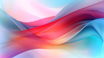 Digital color fantasy wave curve abstract graphic poster web page PPT background